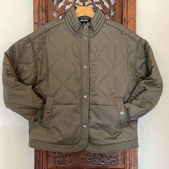 Quilted Bomber Jacket - Picture 2 of 10